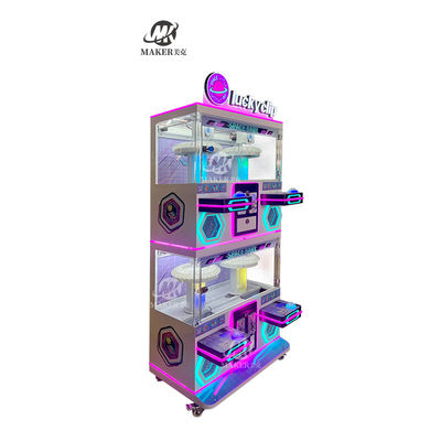 Key Ring Claw crane Machine Personal Prize Clip Clamp Machine Coin Operated 4 Players
