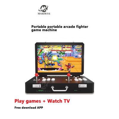 Family Video Game Machine 2 Players Joystick Console Arcade Fighting Game Machine