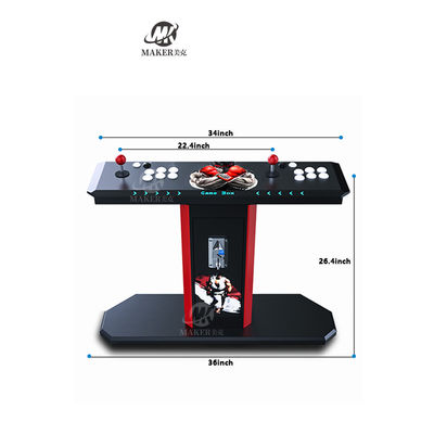 12V Street Fighter Arcade Machine Multi Game Upright Arcade Video Game Cabinet For Mall