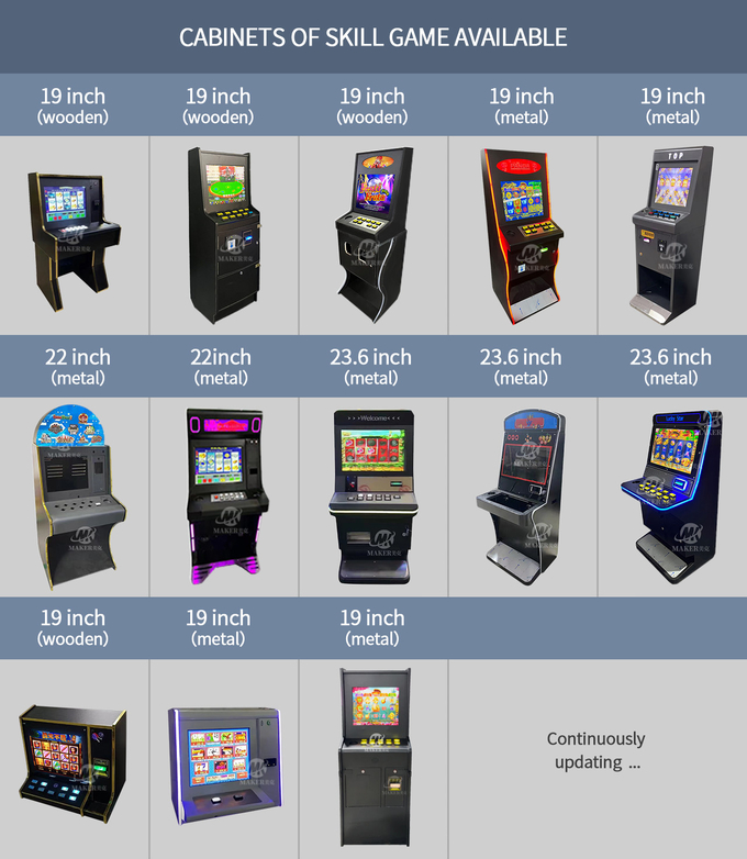 Чеканьте эксплуатируемый играя в азартные игры дюйм 3 классики 19 игрового автомата 110V/220V слотов