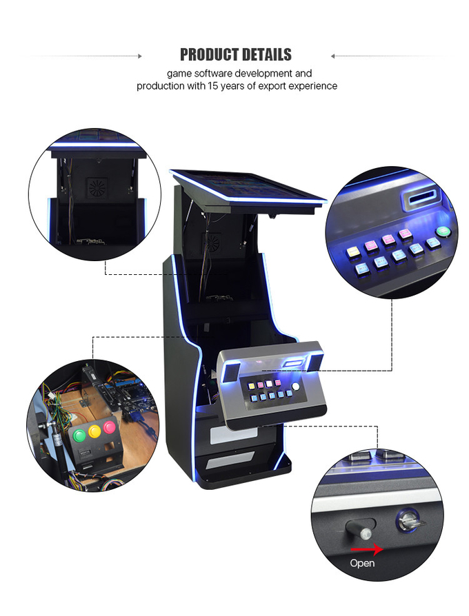 5 в 1 игре азартных игр 5 Dx Multigame доски торгового автомата казино королевской