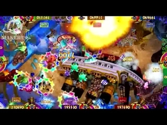 Высококачественный игровой автомат рыб стрельбы толкателя монетки клуба 2 рыболова Vgames