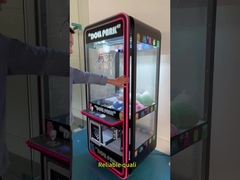 Большая веселая наполненная плюшевые игрушки кран когтя машина аркада подарок приз продажа ловить игрушки машина